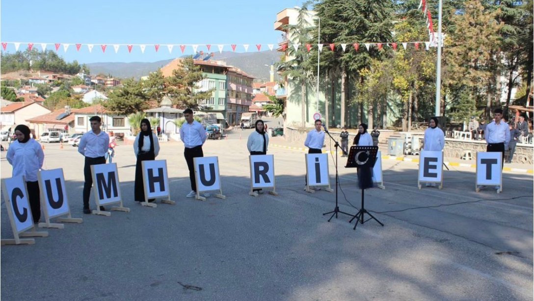 29 Ekim Cumhuriyet Bayramımız Sarıcakaya'da Coşkuyla Kutlandı